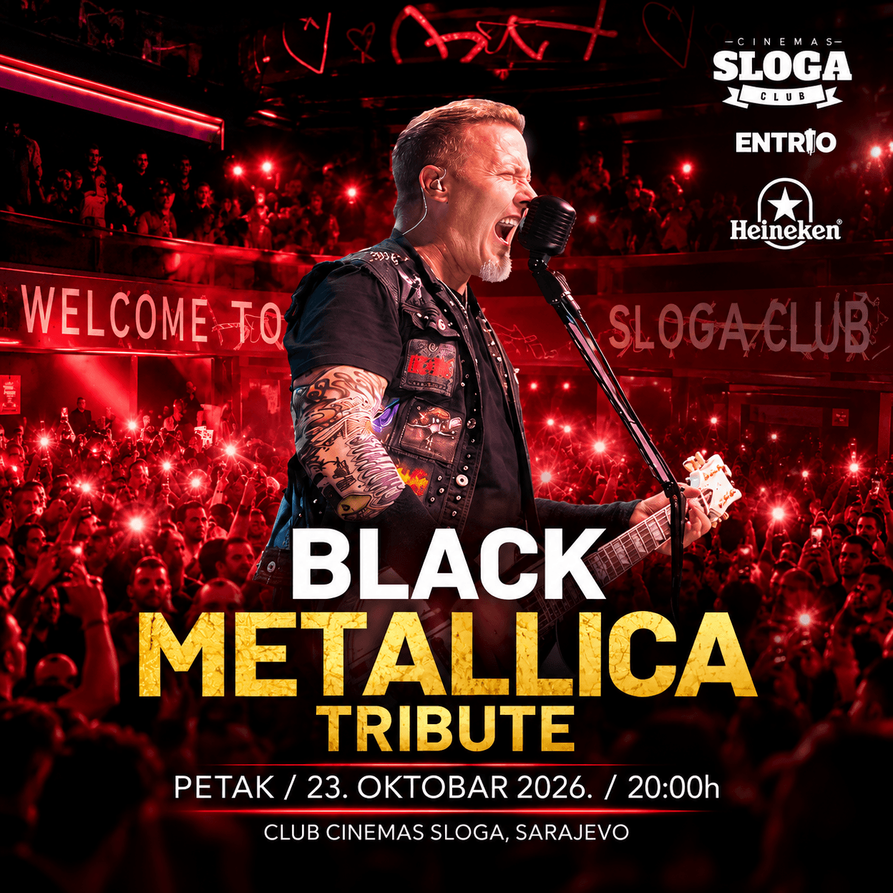 Black Metallica Tribute @ Cinemas Sloga