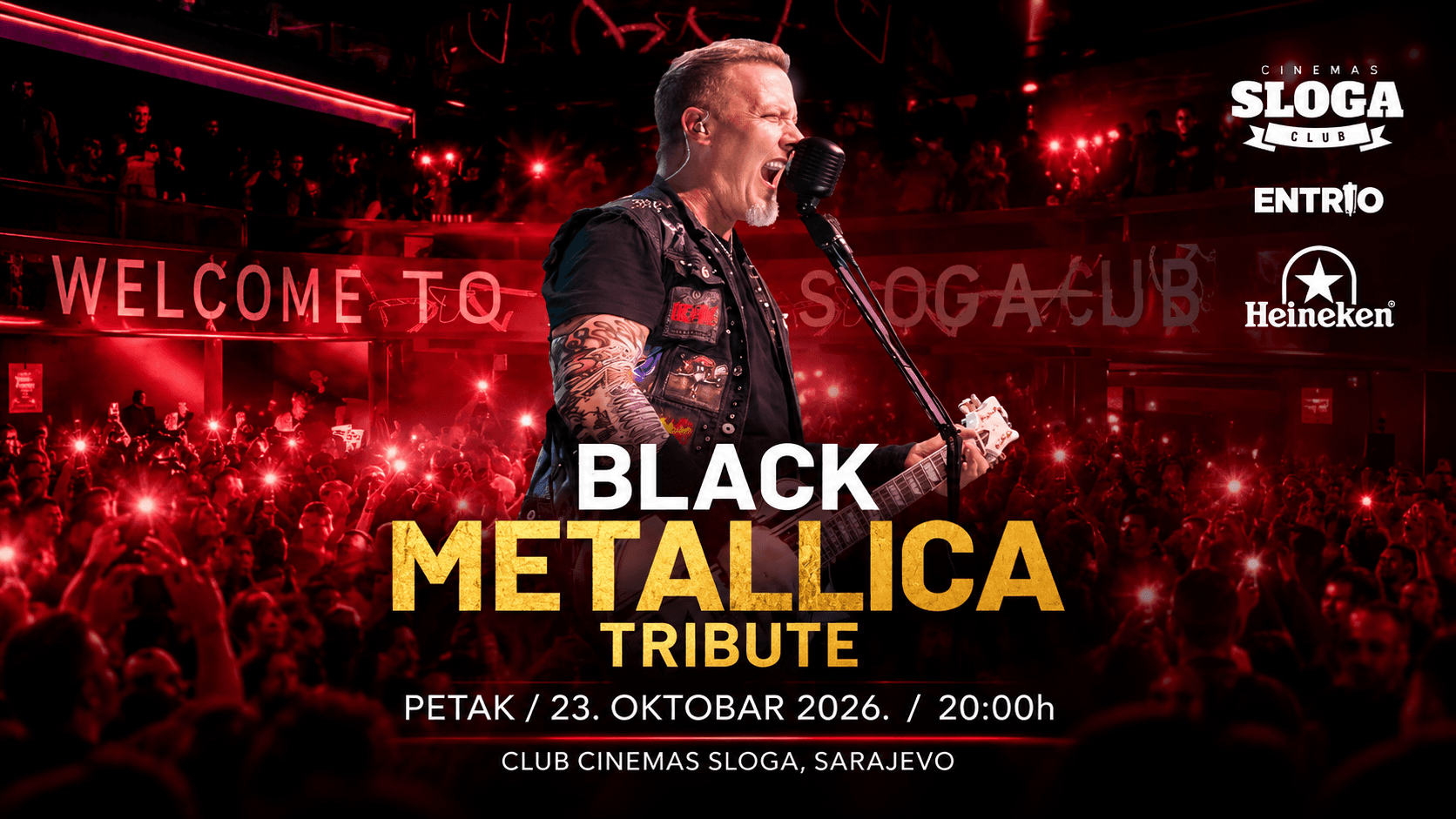 Black Metallica Tribute @ Cinemas Sloga